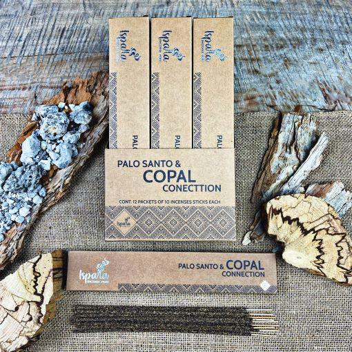 Ispalla Palo Santo & Copal Incense (Connection)- Retail Display Box- 12 packs 